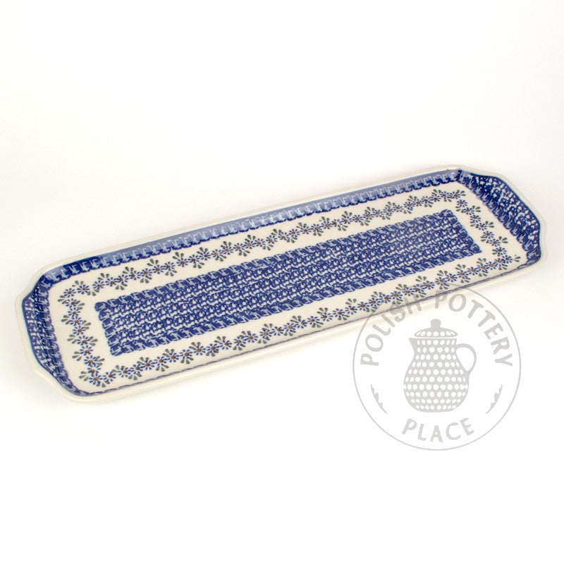 Long Tray with Handles - Polish Pottery