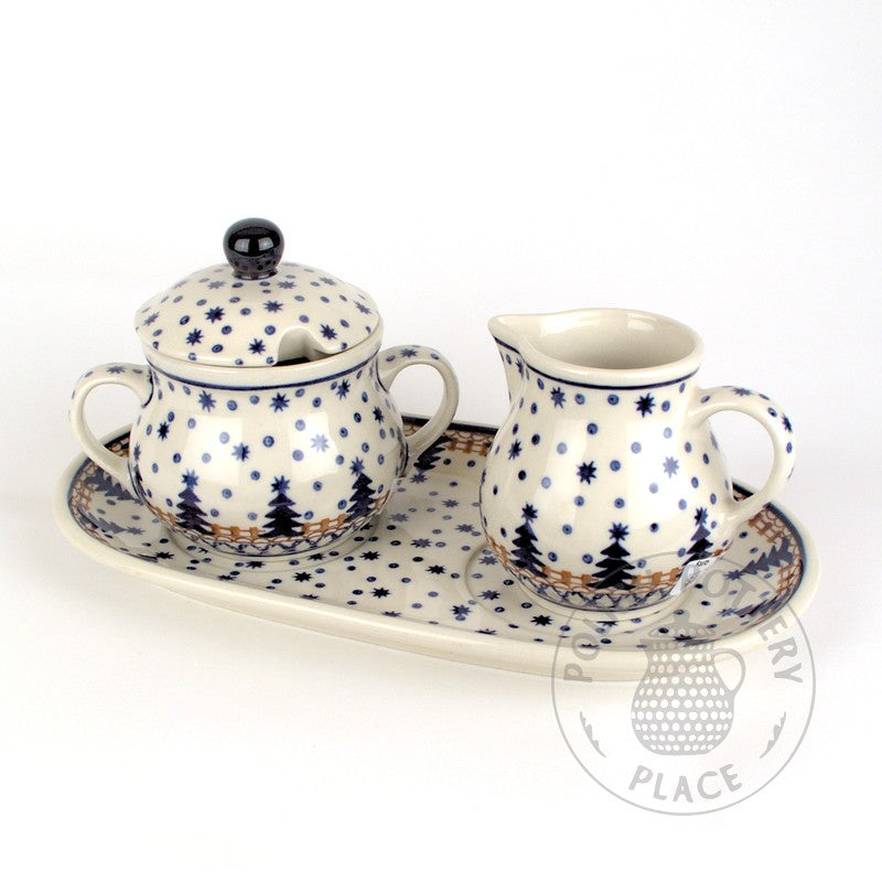 Sugar & Creamer Set - Snowfall