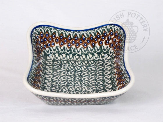 Square Serving Dish - Polish Pottery