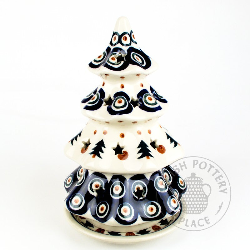 Tealight Tree - Polish Pottery
