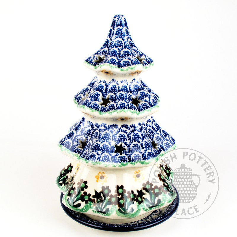 Tealight Tree - Polish Pottery