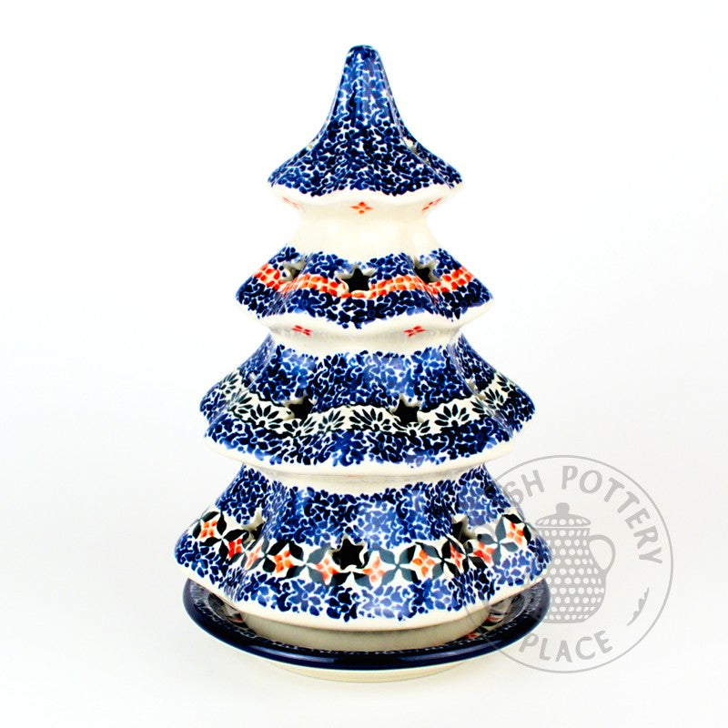Tealight Tree - Polish Pottery