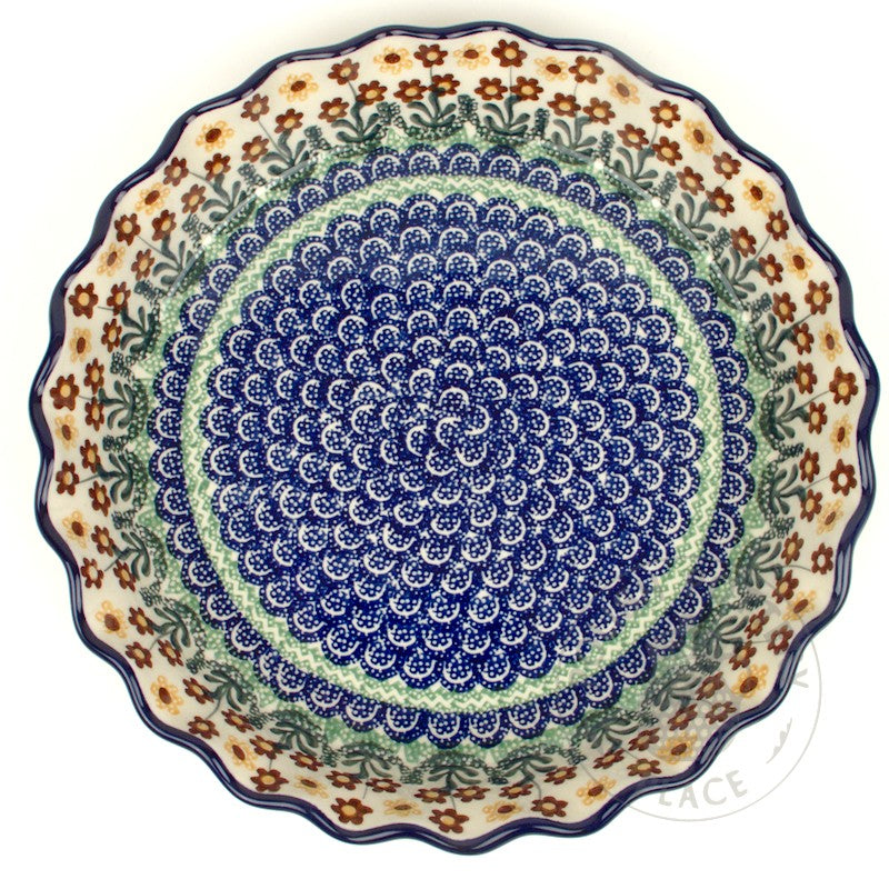 Pie Dish - Polish Pottery