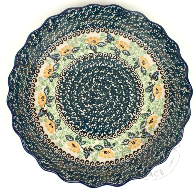 Pie Dish - Polish Pottery