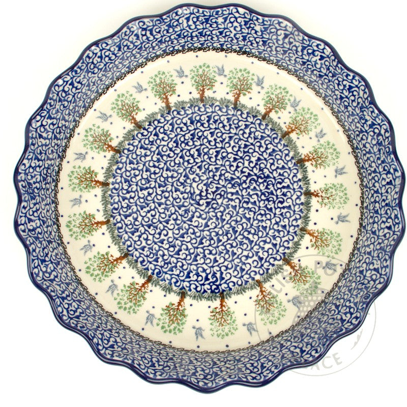Pie Dish - Polish Pottery