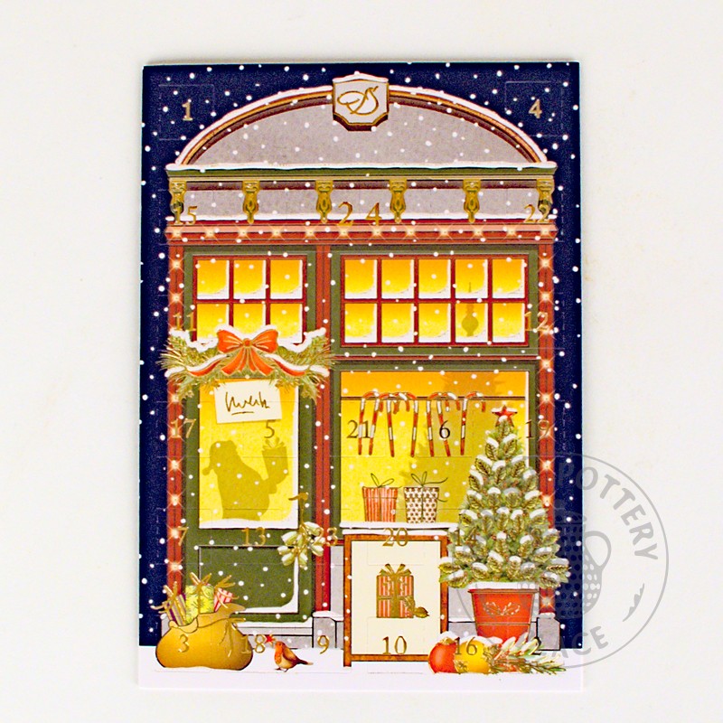 Advent Calendar Card - Santa's Workshop