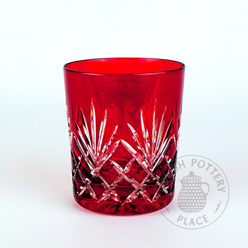 Craft Spirit Glass - Burgundy Polish Eagle Design