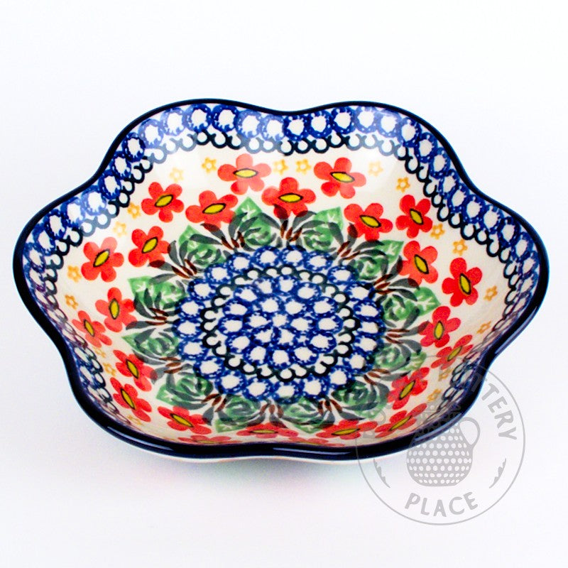 Small Decorative Bowl - Summer Begonia