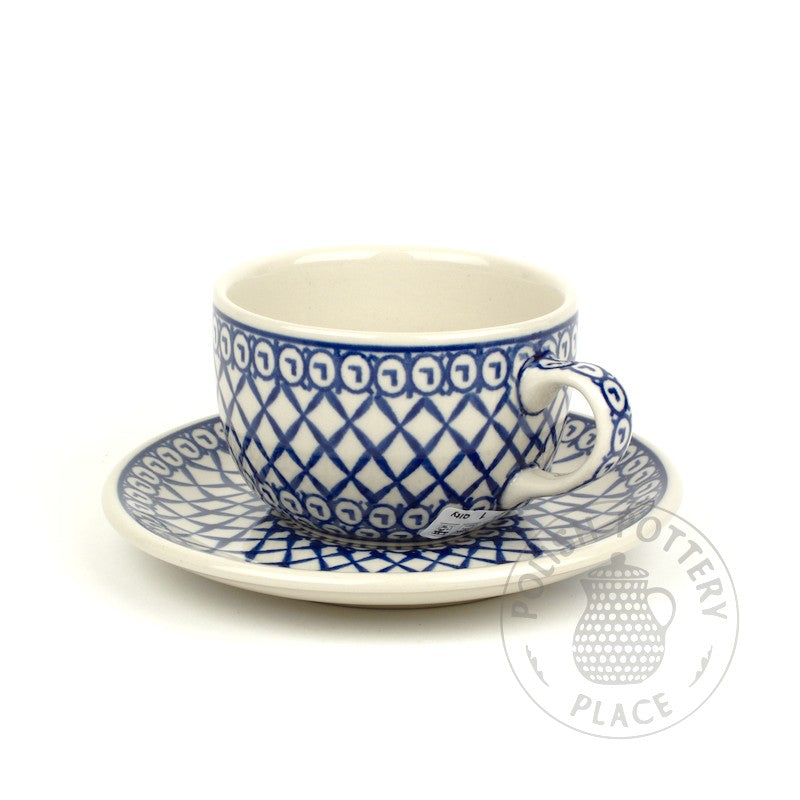 Cup & Saucer - Lattice