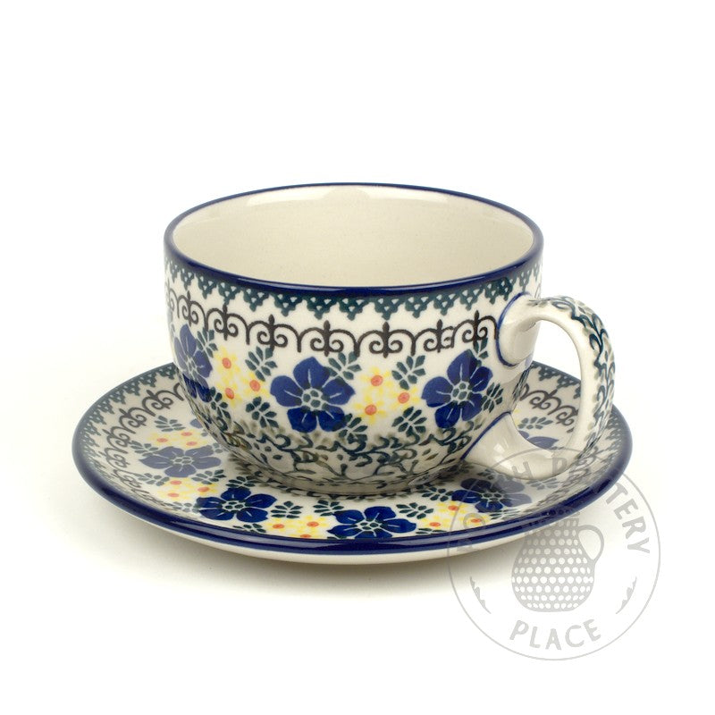 Cup & Saucer Set - Balloon Flower