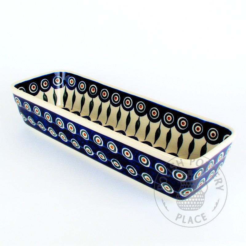 Long Loaf Pan - Traditional Peacock