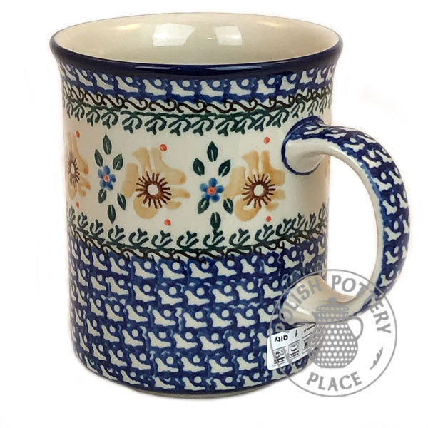 Large Traditional Mug - Polish Pottery