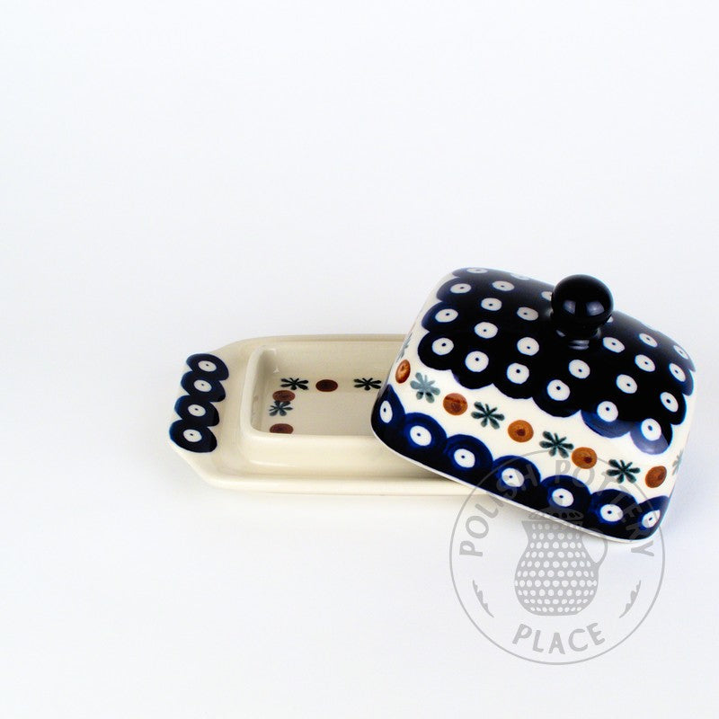 Small Butter Dish - Frog Eggs