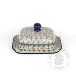Small Butter Dish - Peppermint Meadow
