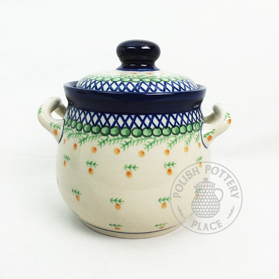 Medium Canister Jar - Polish Pottery