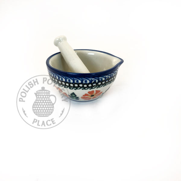 Mortar & Pestle - Polish Pottery