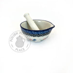 Mortar & Pestle - Polish Pottery