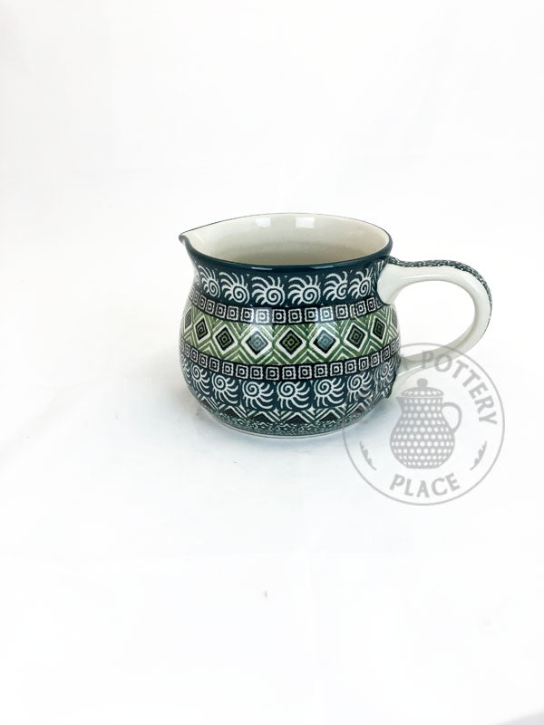 16oz Small Milk Jug - Shape 09 - Pattern 2642 – Polish Pottery