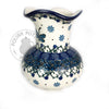 Large Fluted Neck Vase - Polish Pottery