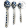 Large, Medium, Small Spoon Set - Polish Pottery