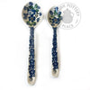 Large and Medium Spoon Set - Polish Pottery