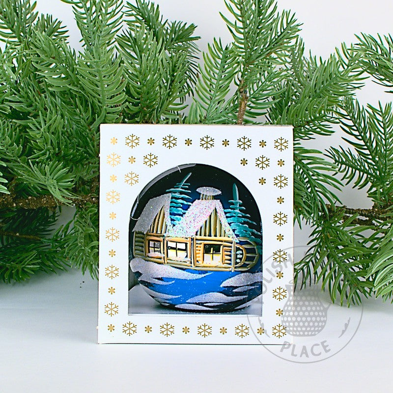 Small Polish Glass Ornament - Matte Cobalt - Watermill & Cabin