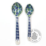 Large and Medium Spoon Set - Polish Pottery