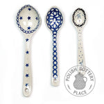 Large, Medium, Small Spoon Set - Polish Pottery