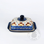 Large Butter Dish - Mushrooms