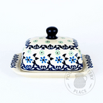 Small Butter Dish - Polish Pottery