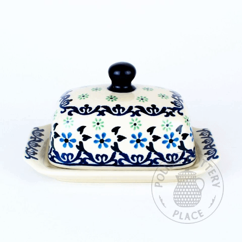Small Butter Dish - Polish Pottery